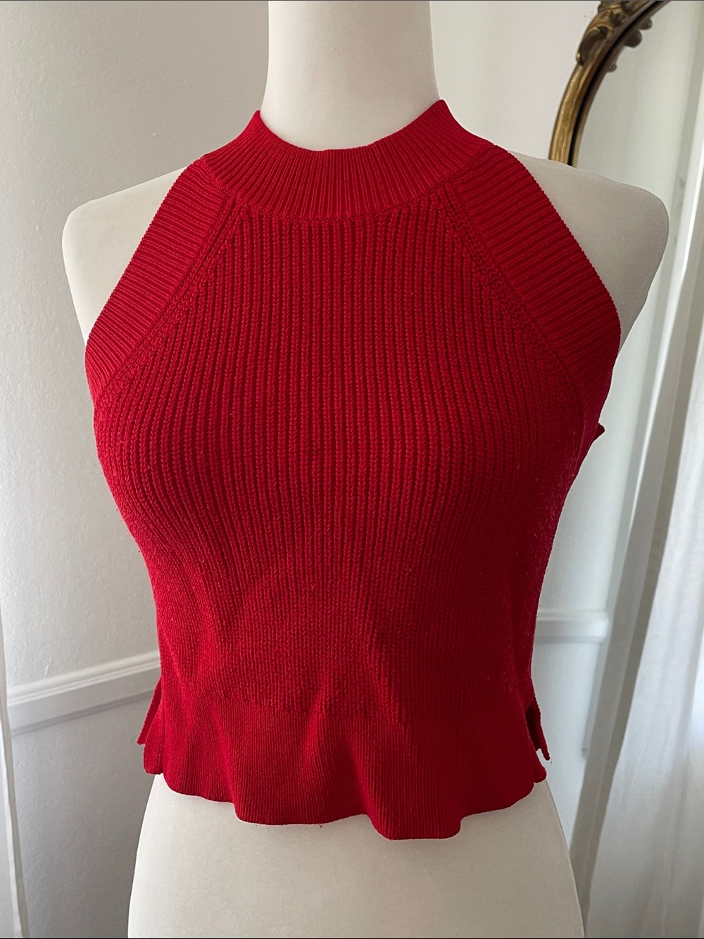 Aritzia Wilfred Cropped Sweater Tank